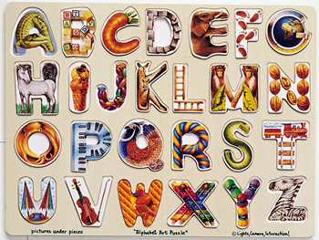 Alphabet Art by Melissa & Doug