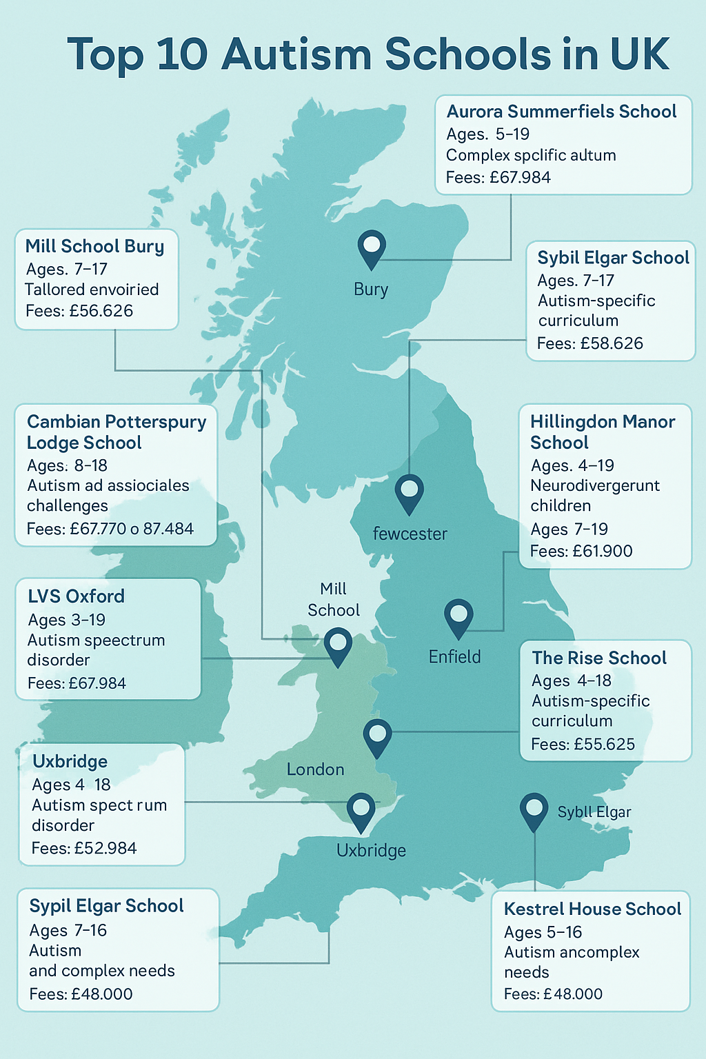 10 best autism schools in the UK