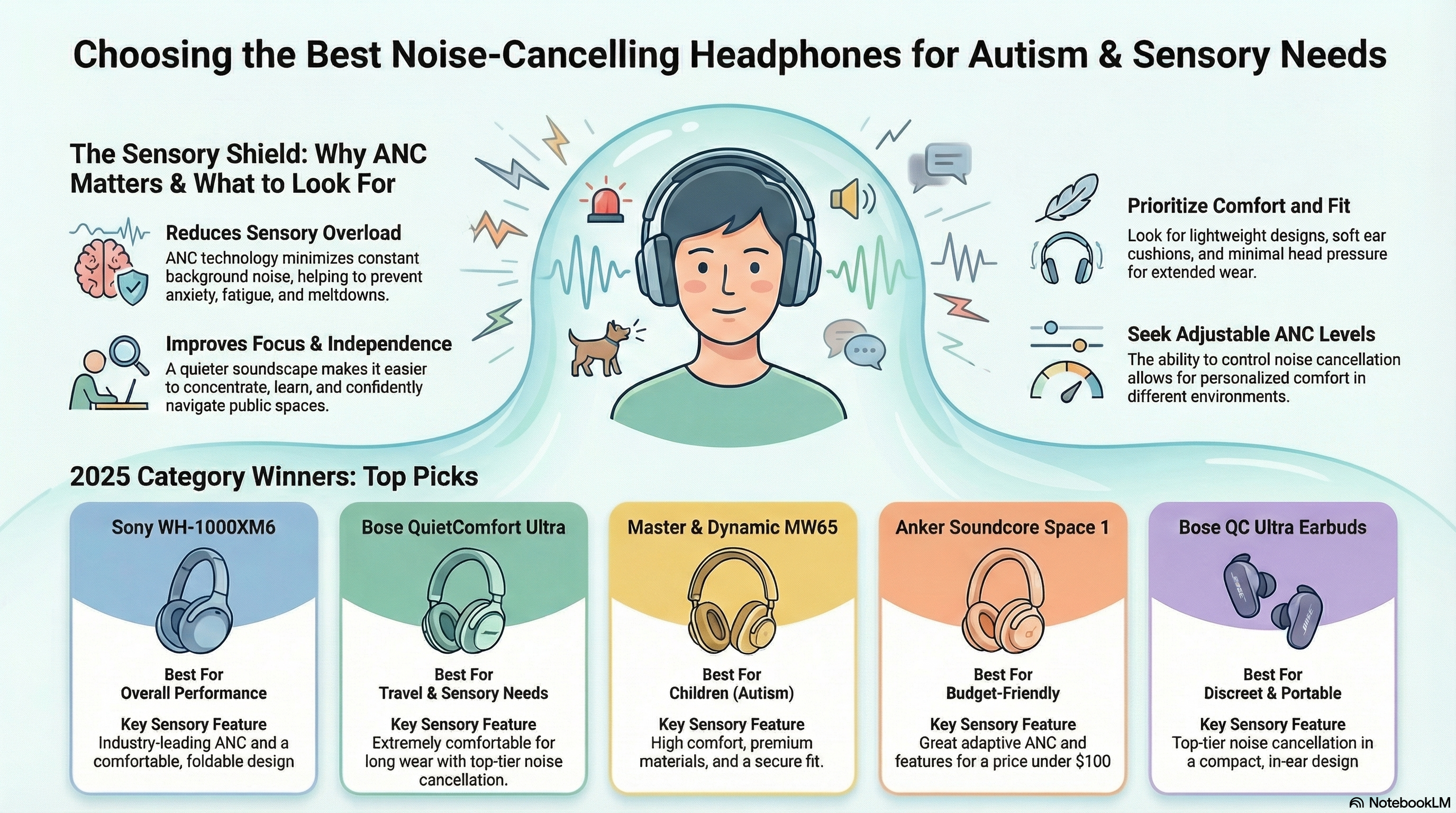Best anc headphones for autism