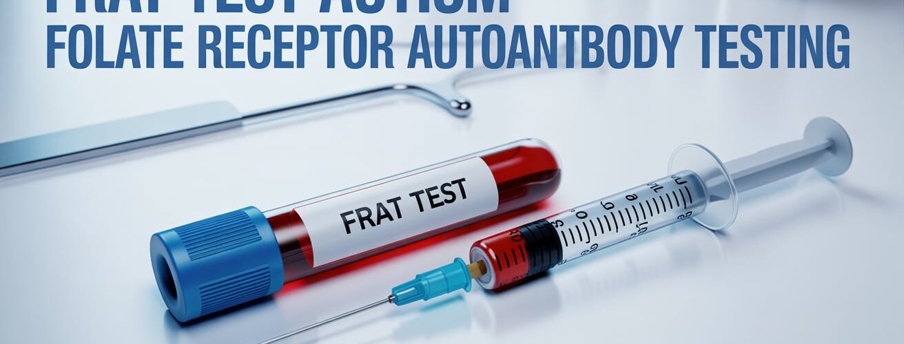 FRAT test blood sample collection for autism folate receptor autoantibody testing