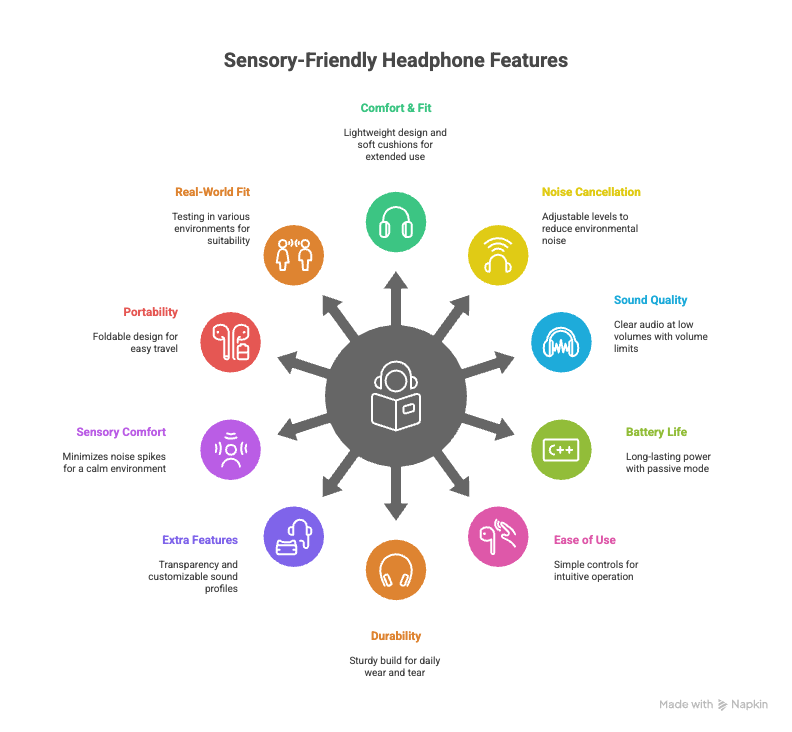 Sensory Headphone Buyer’s Checklist 