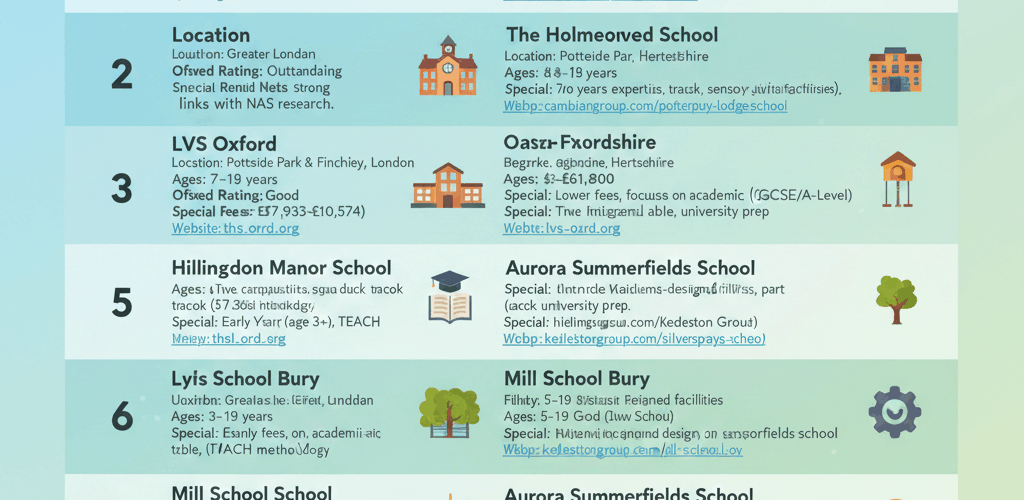 top 10 private autism schools in the UK