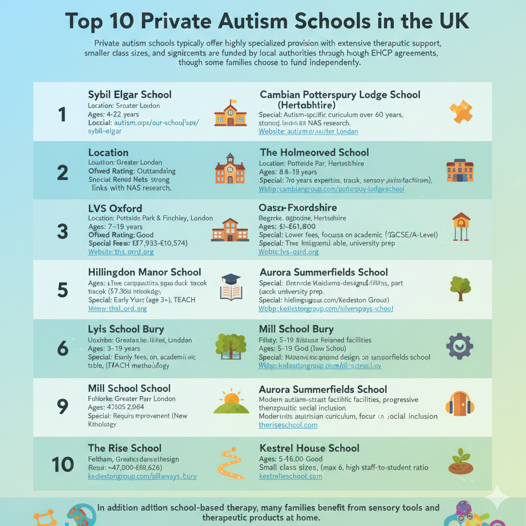 Top 20 Autism Schools in the UK: Complete Guide for Parents (2025)