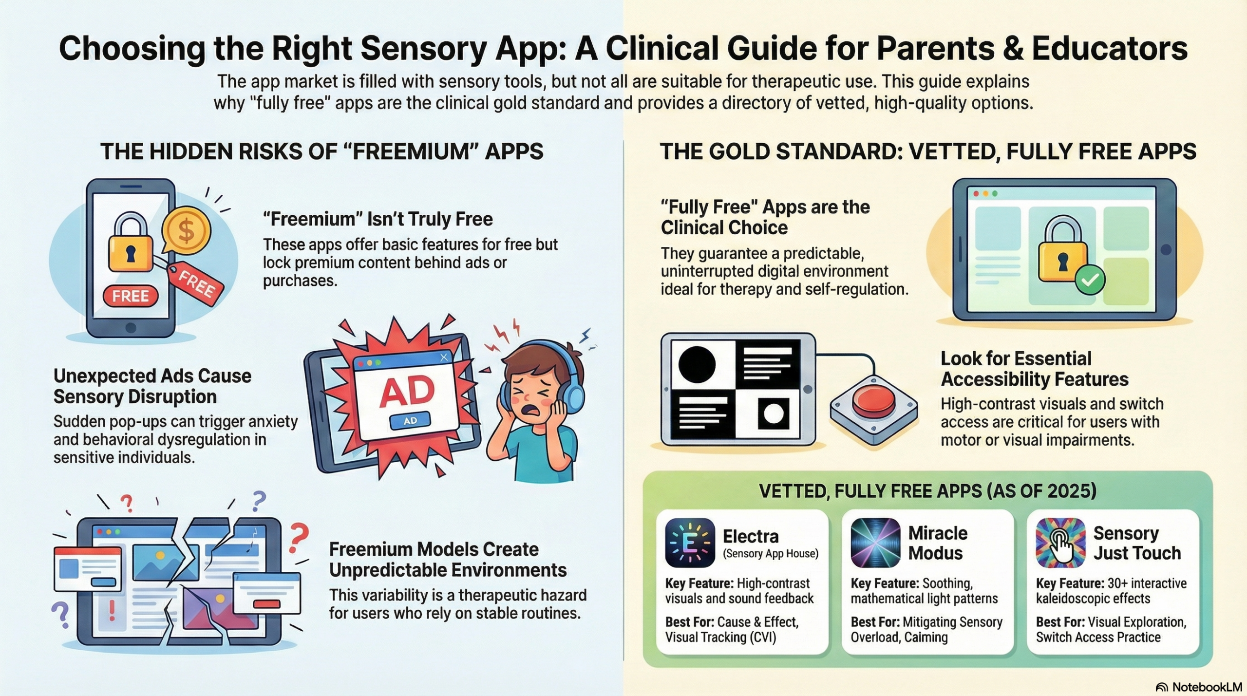20+ Best Free Sensory Apps for Children with Autism & Special Needs (2025)